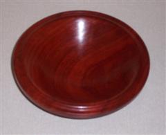 Padauk bowl by John Brocklehurst